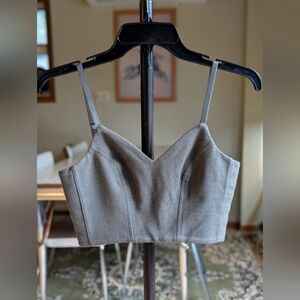 Aritzia, Babaton Cropped Corset Tank